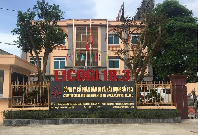 CTCP Đầu tư và Xây dựng số 18