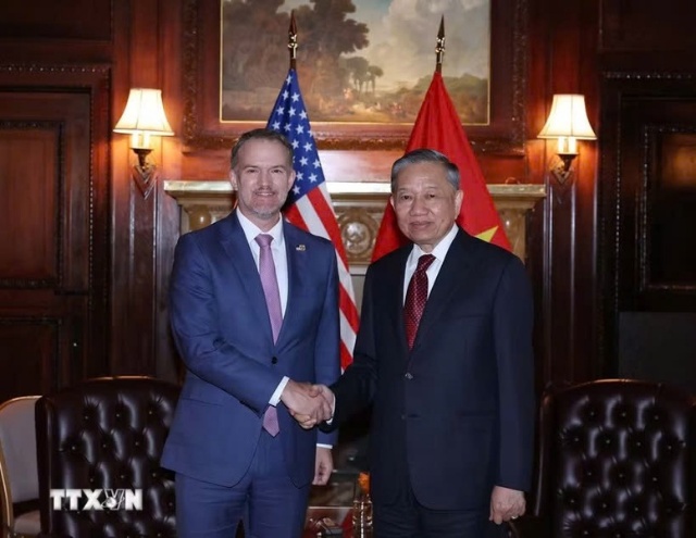 Tổng Bí thư, Chủ tịch nước Tô Lâm tiếp Trưởng Đại diện Thương mại Hoa Kỳ, thúc đẩy đàm phán Hiệp định thương mại