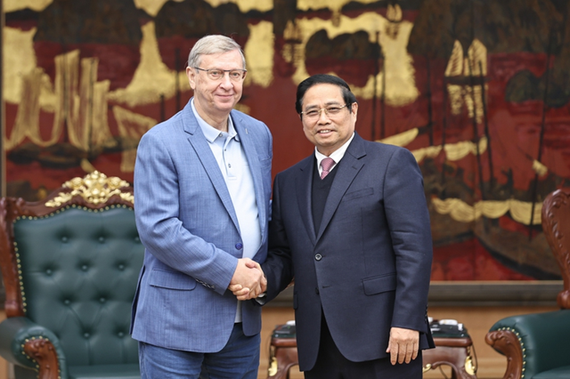 Thủ tướng Phạm Minh Chính tiếp lãnh đạo AFK Sistema, thúc đẩy hợp tác Việt - Nga