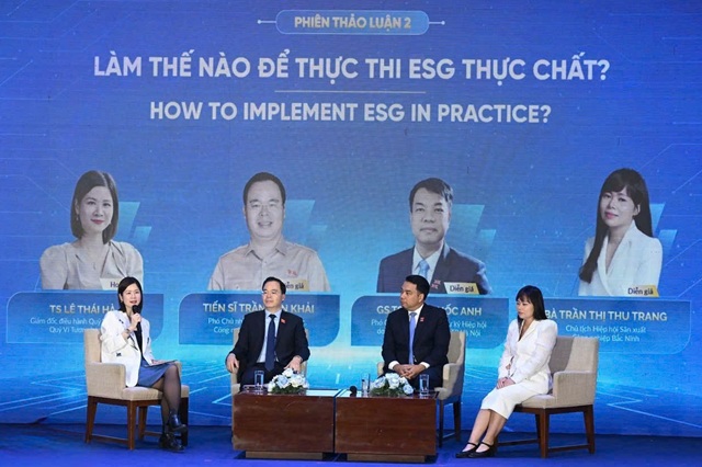 Để ESG trở thành "tấm hộ chiếu" nâng cao năng lực cạnh tranh của doanh nghiệp