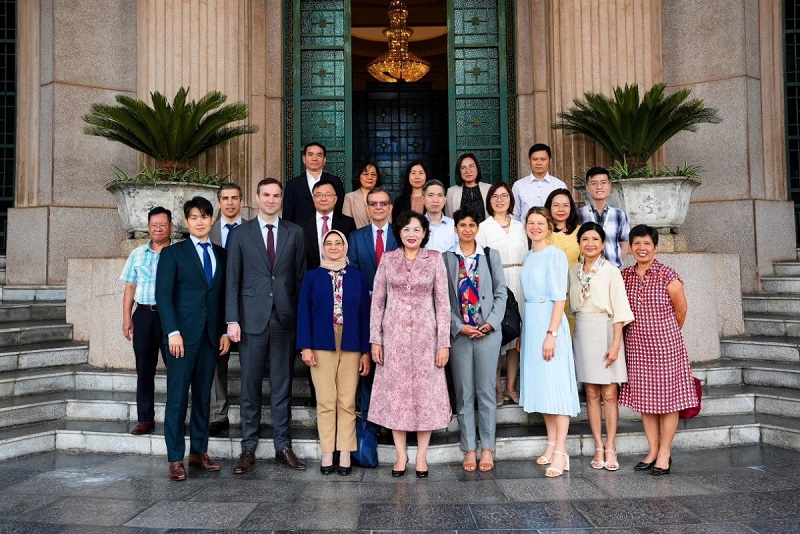 Làm việc với IMF, Thống đốc Nguyễn Thị Hồng nhấn mạnh định hướng điều hành chính sách tiền tệ của Ngân hàng Nhà nước