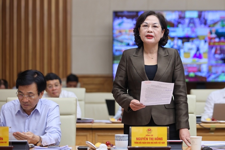 Họp với Thủ tướng, Thống đốc Nguyễn Thị Hồng nói gì về định hướng điều hành lãi suất và tỷ giá trong thời gian tới?