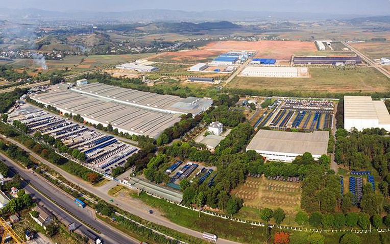 Dừng một cụm công nghiệp rộng hơn 20 sân bóng đá