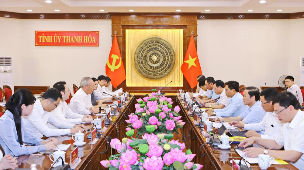 Tập đoàn xây dựng hàng đầu Trung Quốc cùng xây cầu Tứ Liên, nay muốn hợp tác đầu tư nhiều dự án “khủng” tại tỉnh Thanh Hóa